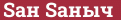 Brick with text Sан Sаныч