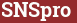 Brick with text SNSpro