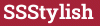 Brick with text SSStylish