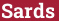 Brick with text Sards