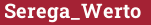 Brick with text Serega_Werto