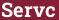 Brick with text Servc