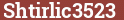 Brick with text Shtirlic3523