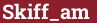 Brick with text Skiff_am