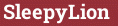 Brick with text SleepyLion