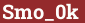 Brick with text Smo_0k