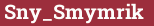 Brick with text Sny_Smymrik