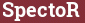 Brick with text SpectoR