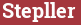Brick with text Stepller