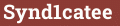 Brick with text Synd1catee
