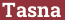 Кирпич с текстом Tasna