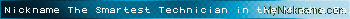Nickname The Smartest Technician in the Middle East is registered