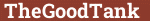 Кирпич с текстом TheGoodTank