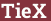 Brick with text TieX