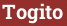 Кирпич с текстом Togito