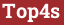 Кирпич с текстом Top4s