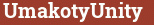 Brick with text UmakotyUnity