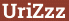 Brick with text UriZzz