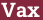 Brick with text Vax