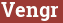 Brick with text Vengr