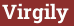 Brick with text Virgily