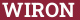 Brick with text WIRON
