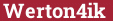 Brick with text Werton4ik