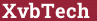 Brick with text XvbTech