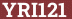 Brick with text YRI121