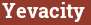 Brick with text Yevacity