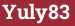 Brick with text Yuly83