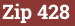 Brick with text Zip 428