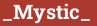 Brick with text _Mystic_