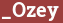 Brick with text _Ozey