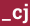 Brick with text _cj