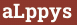 Кирпич с текстом aLppys