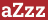 Brick with text aZzz