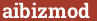 Brick with text aibizmod