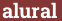 Brick with text alural