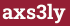 Кирпич с текстом axs3ly