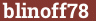 Brick with text blinoff78