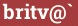 Brick with text britv@`