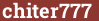 Brick with text chiter777