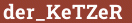 Brick with text der_KeTZeR