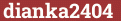 Brick with text dianka2404