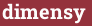 Brick with text dimensy