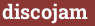 Кирпич с текстом discojam