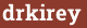Brick with text drkirey