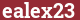 Brick with text ealex23