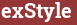 Brick with text exStyle